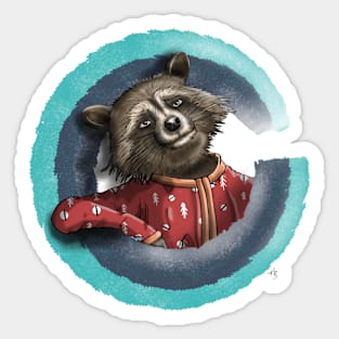 Rocket Raccoon Sticker